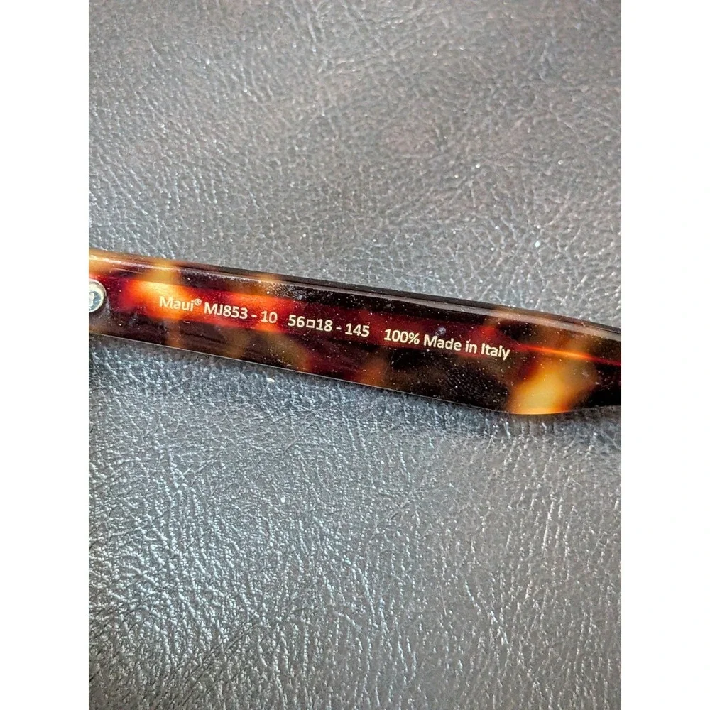 Maui Jim Sunglasses, Perico MJ-853-10 Brown Tort/Gold, 56-18-145, Made in Italy